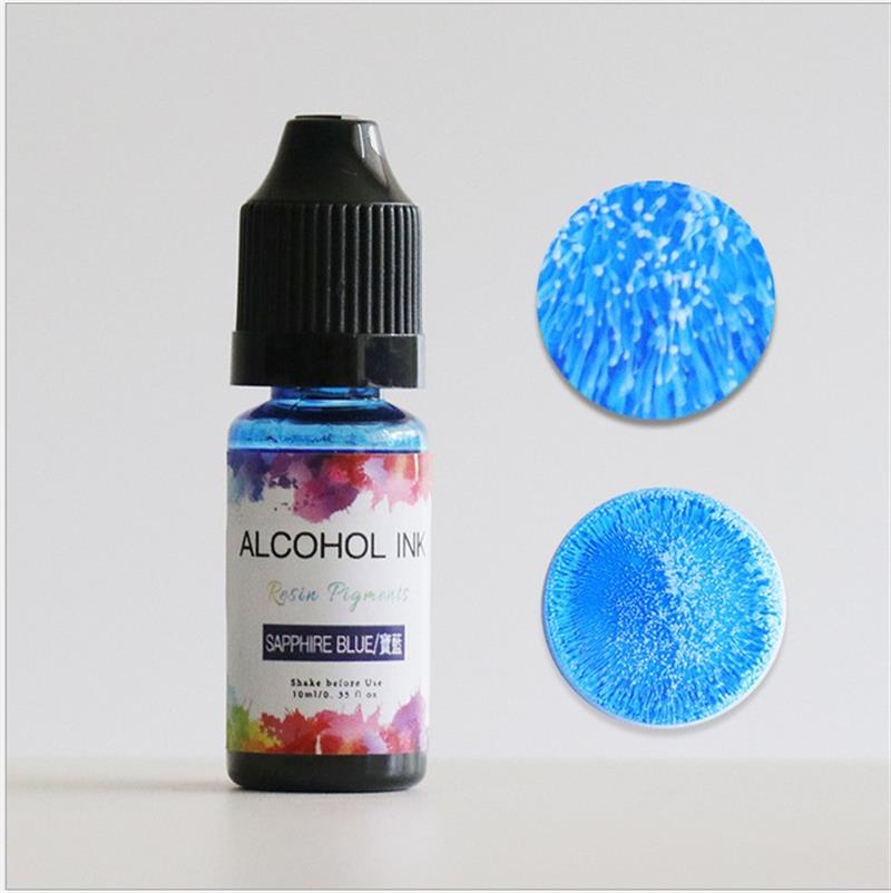 Resin Pigment Alcohol Ink - Uv樹脂モールド,自家製樹脂用ブルーミングピグメント,エポキシ樹脂拡散顔料,液体エポキシ樹脂顔料アルコールインク