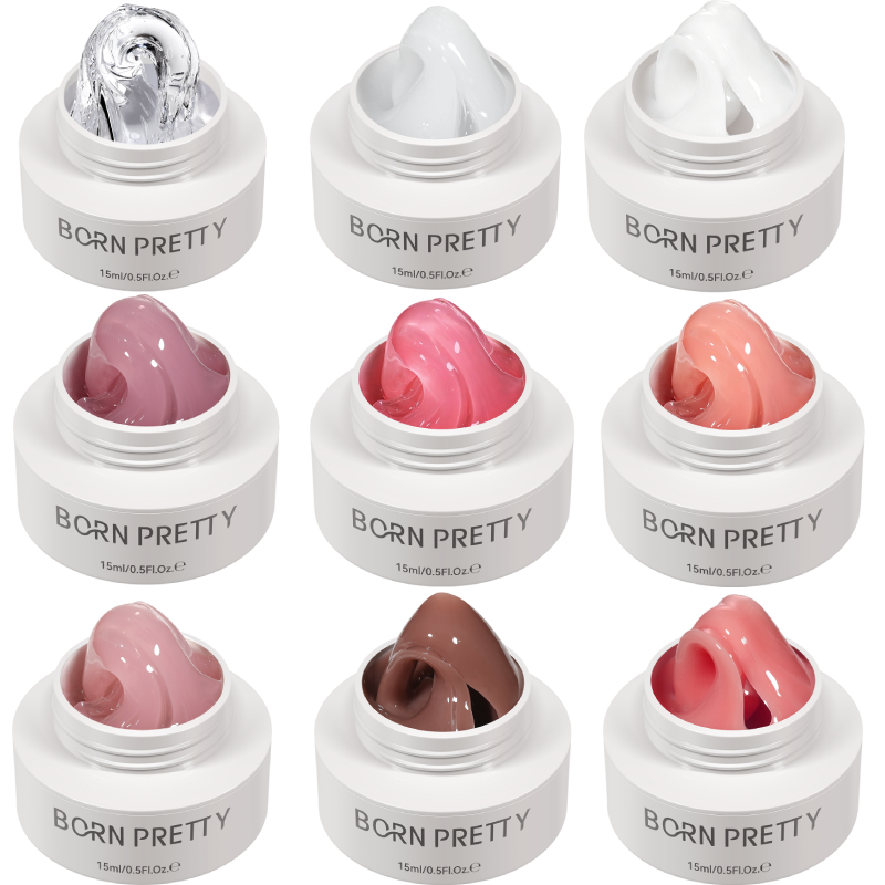 Uv Resin Clear Hard - BORN PRETTY 15ml ミルキーホワイト ハードジェル ジェリーネイル
