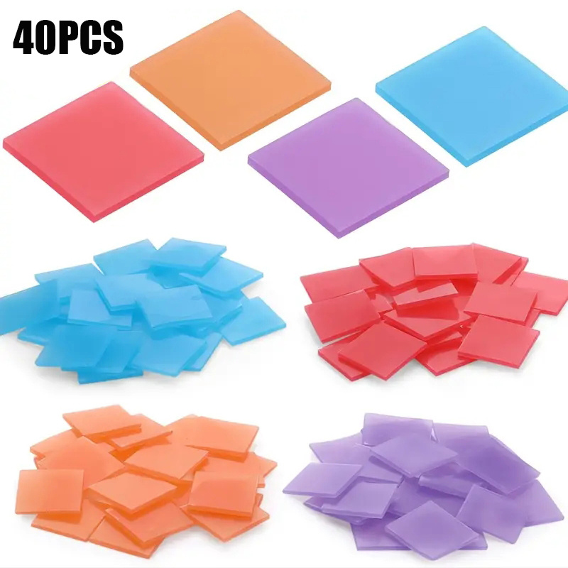 Resin Art Diy - 40個入り ダイヤモンドペインティングワックスクレイ、ネイルアートピックワックスマッド、DIYダイヤモンドペインティングクラフトツールアクセサリー