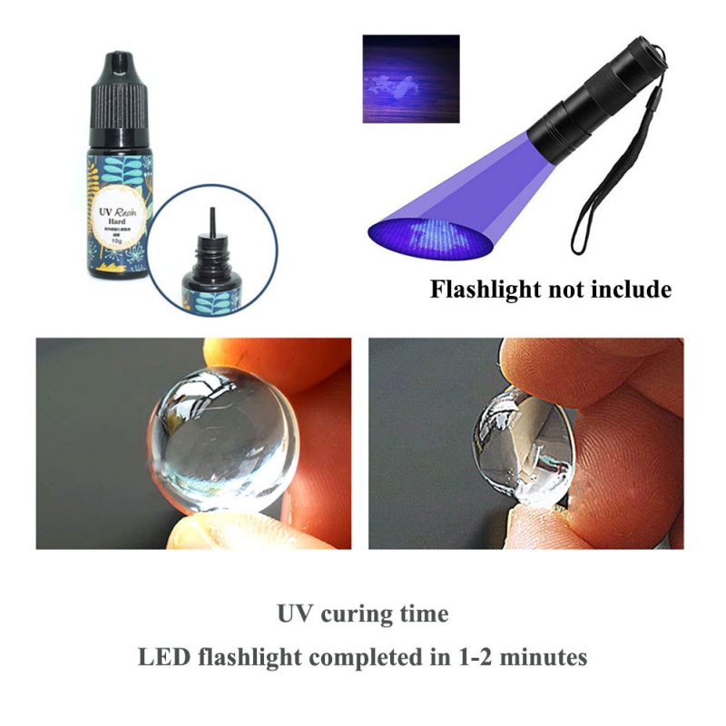速乾性クリスタルドロップ接着剤、フライトリアー、UV樹脂、ク - Uv Resin Clear Hard のレビューと価格
