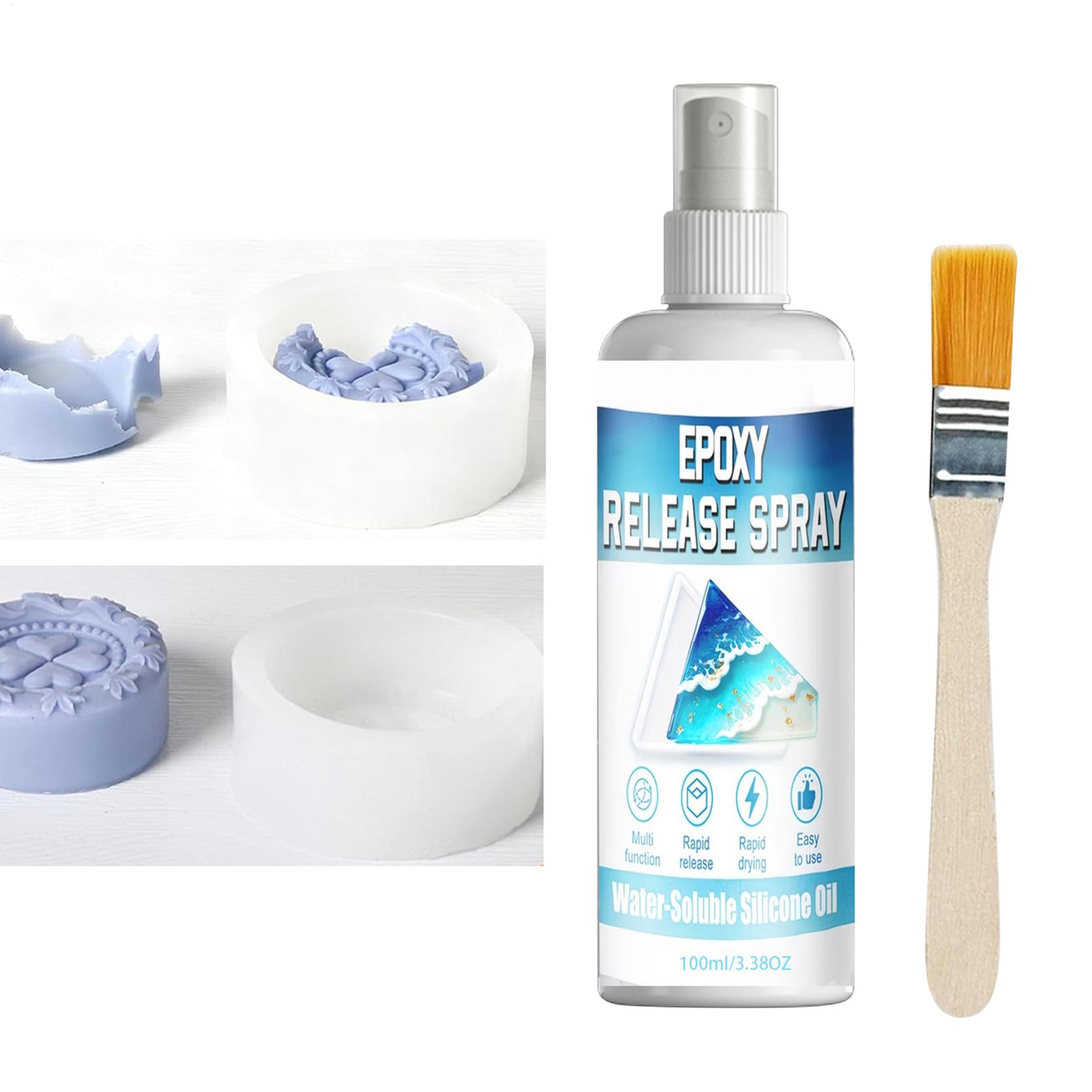 シリコンリリーススプレー エポキシリリーススプレー 強力な型 - Resin Art Tools のレビューと価格