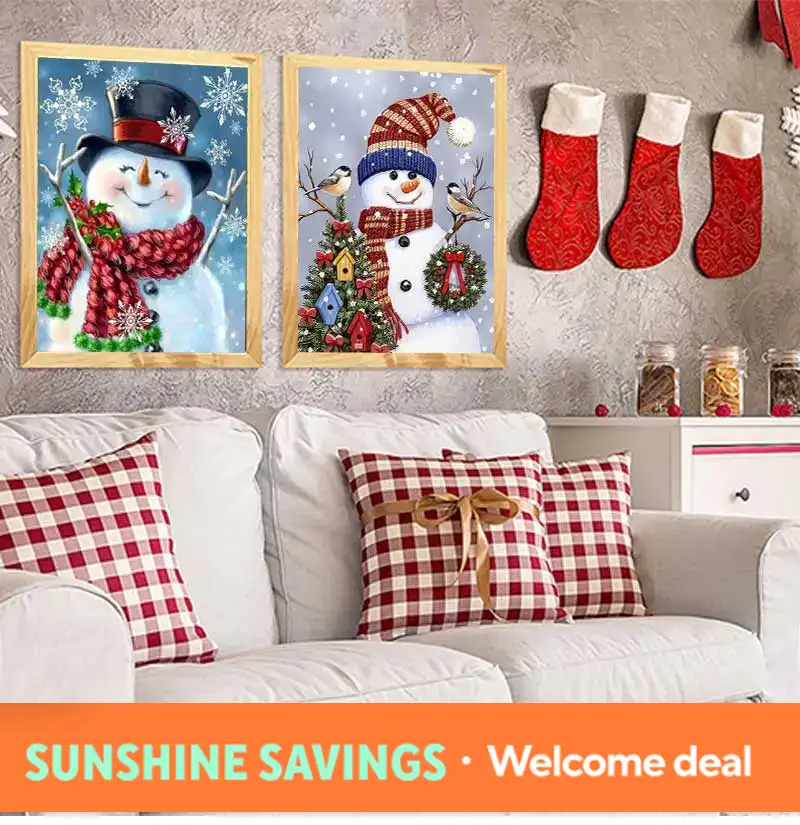 クリスマスダイヤモンドペインティングクリスマスツリーリース雪 - Background Resin Art のレビューと価格