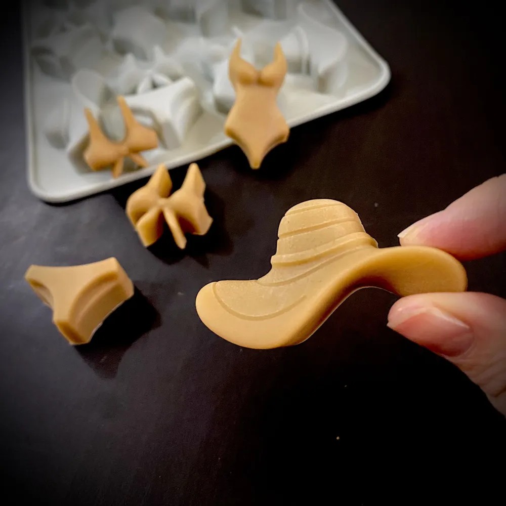 夏をテーマにしたビーチビキニ型、水着ビキニケーキシリコン型、 - Resin Art Supplies のレビューと価格