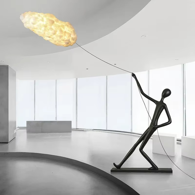 樹脂製LEDフロアランプ,家の装飾,クラウドアートのデザイン - Resin Art Floor Design のレビューと価格