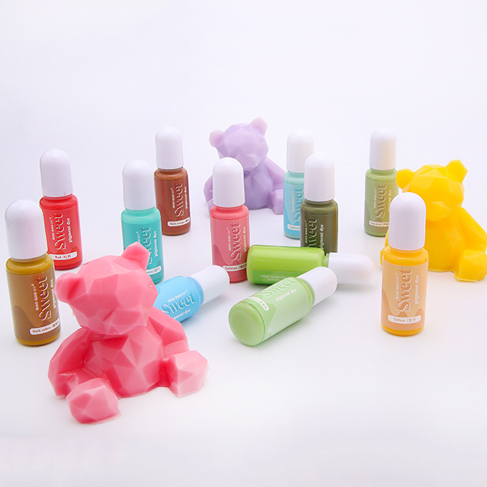 シリコンワールド 10ML ソリッドカラー樹脂顔料 油性液体 - Resin Pigment Alcohol Ink のレビューと価格