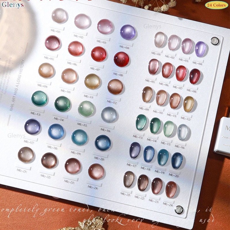グレミス 24色 キャッツアイ ネイルポリッシュ ジェル 人 - Resin Art Learning のレビューと価格