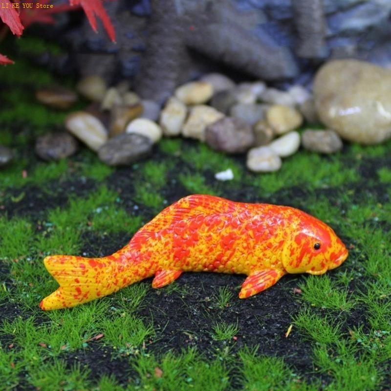 W3JE 魚エビ魚の装飾品水族館風景魚の置物 - Background Resin Art のレビューと価格