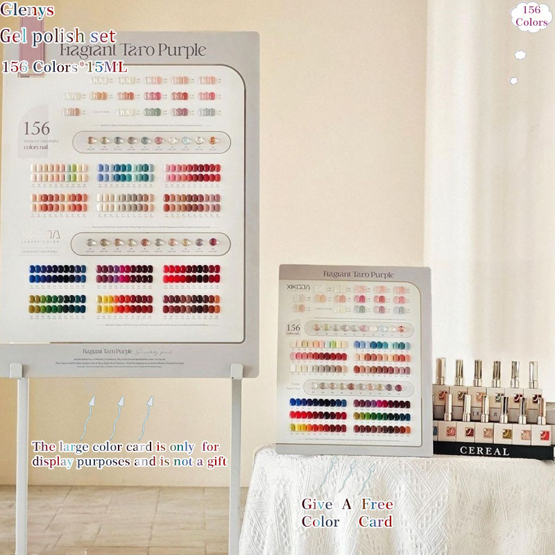 グレニーズ 156個入り * 15ml ジェルネイルポリッシ - Resin Art Learning のレビューと価格