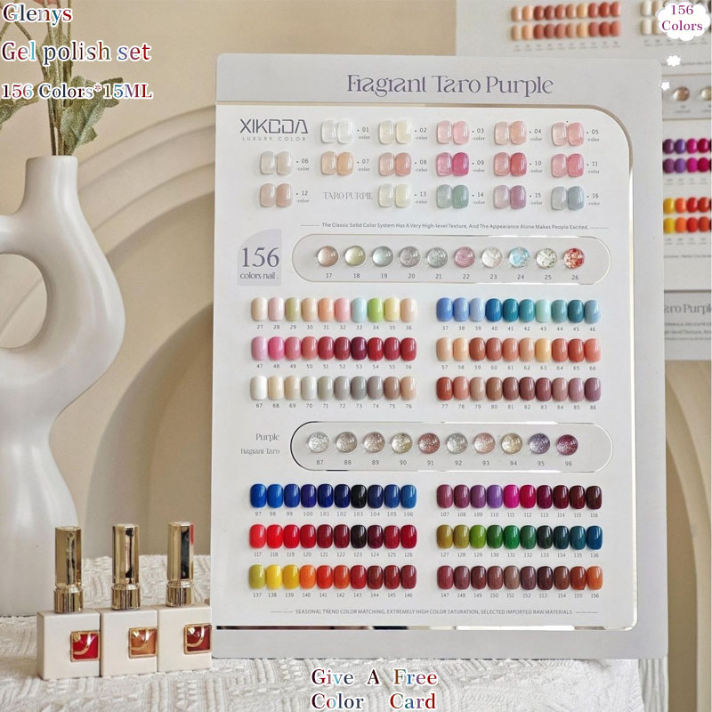 グレニーズ 156個入り * 15ml ジェルネイルポリッシ - Resin Art Learning のレビューと価格