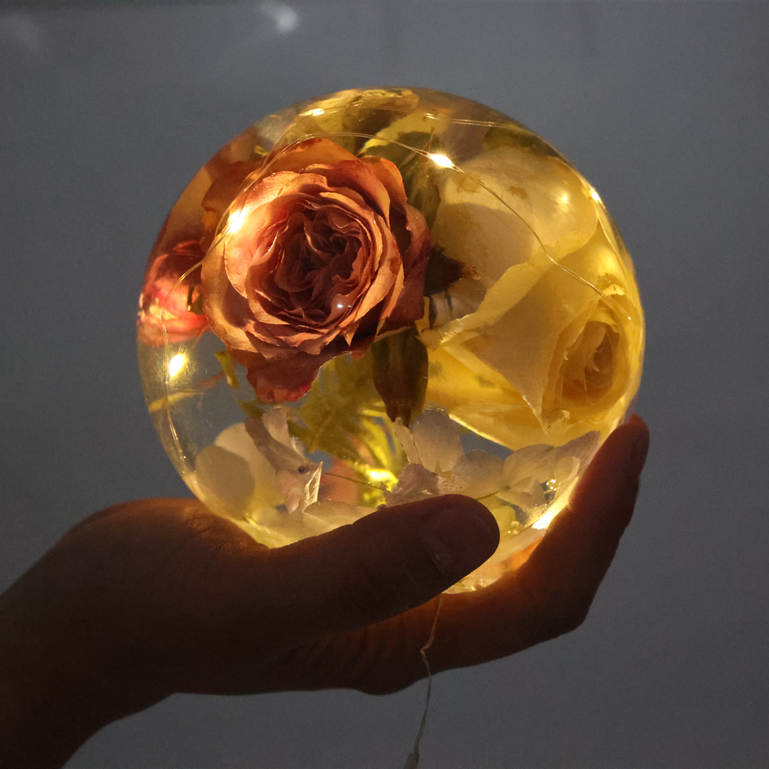65-120mm球体シリコンモールド、ドライフラワー球体、レ - Resin Art Tools のレビューと価格