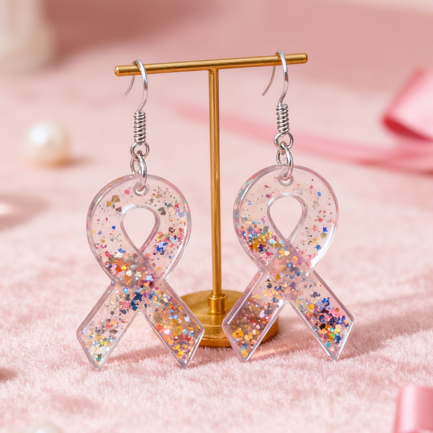 DIYリボンイヤリング樹脂型、イヤリングペンダント型、キーホ - Resin Art Products のレビューと価格