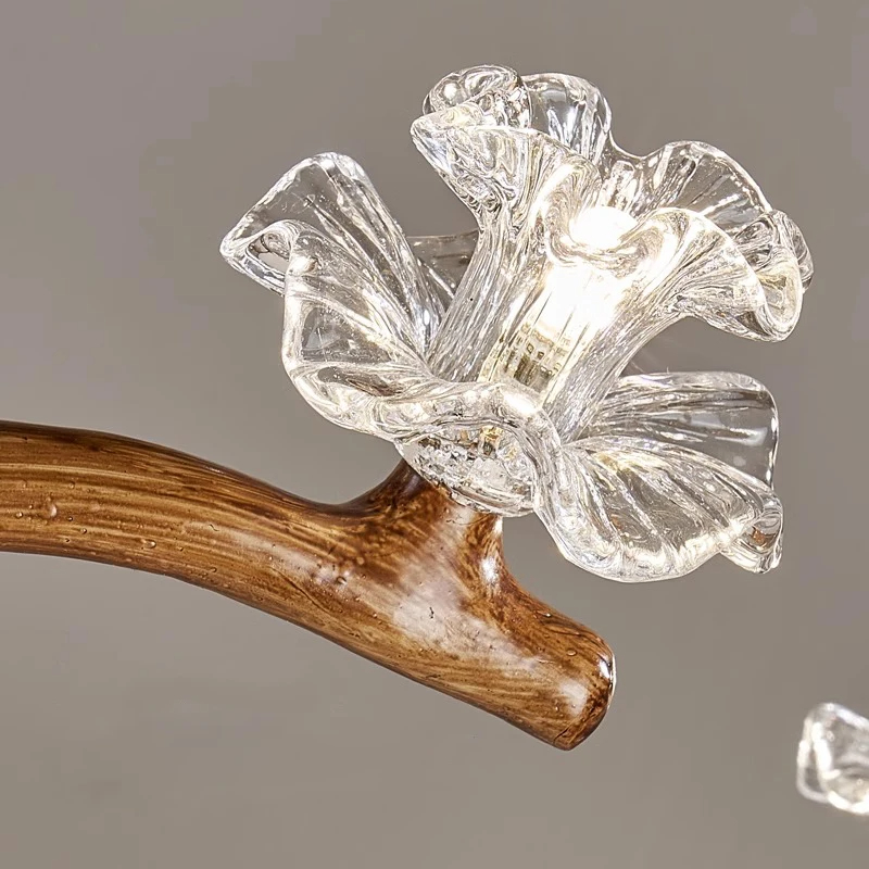 フラワーアートモダン木製ホームデコレーションLEDライトペン - Resin Art On Wood のレビューと価格