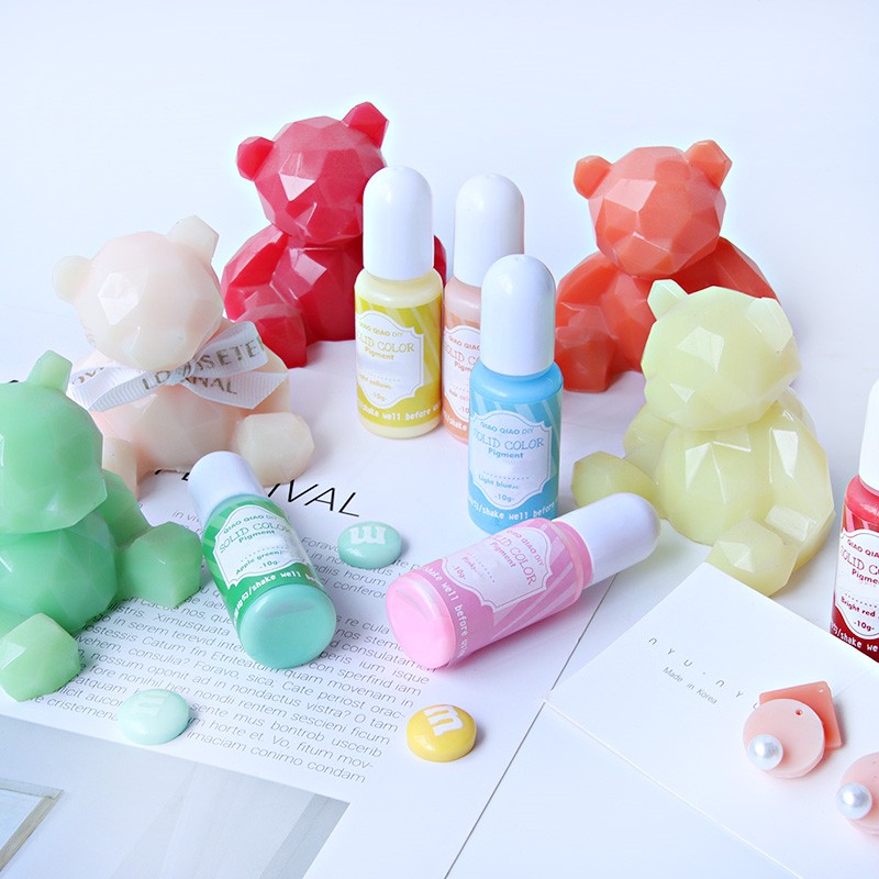 エポキシ樹脂用の18色の鮮やかな液体顔料、高濃度固形染料の卸 - Resin Art And Jewelry のレビューと価格