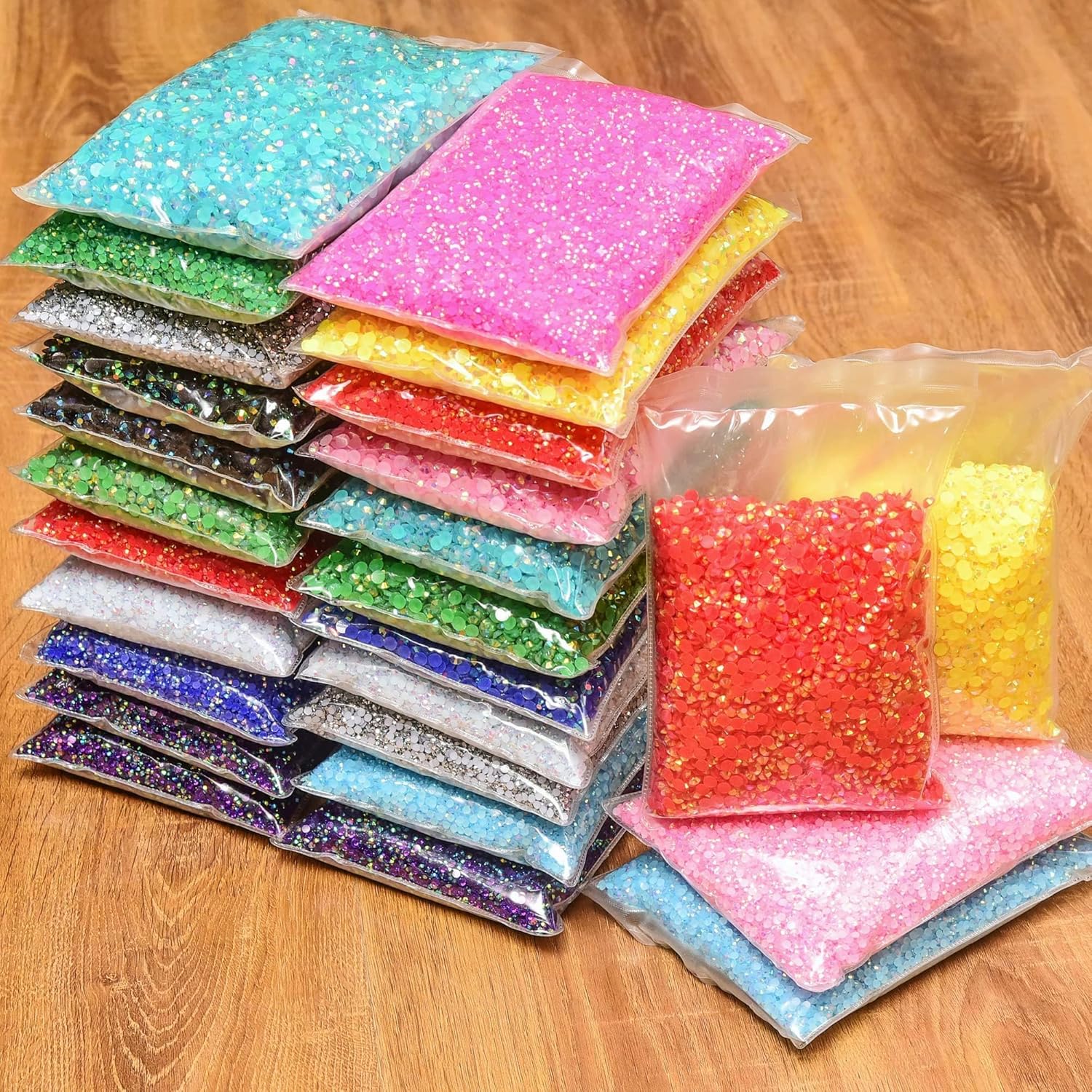 フーラン樹脂ラインストーン、非ホットフィックス、大量卸売、ク - Resin Art Quantity のレビューと価格
