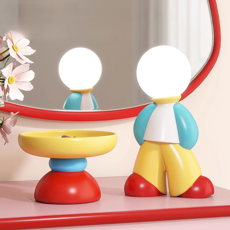 ドーパミンクリエイティブキャラクター像アートオーナメント家の - Resin Art Gift For Anniversary のレビューと価格