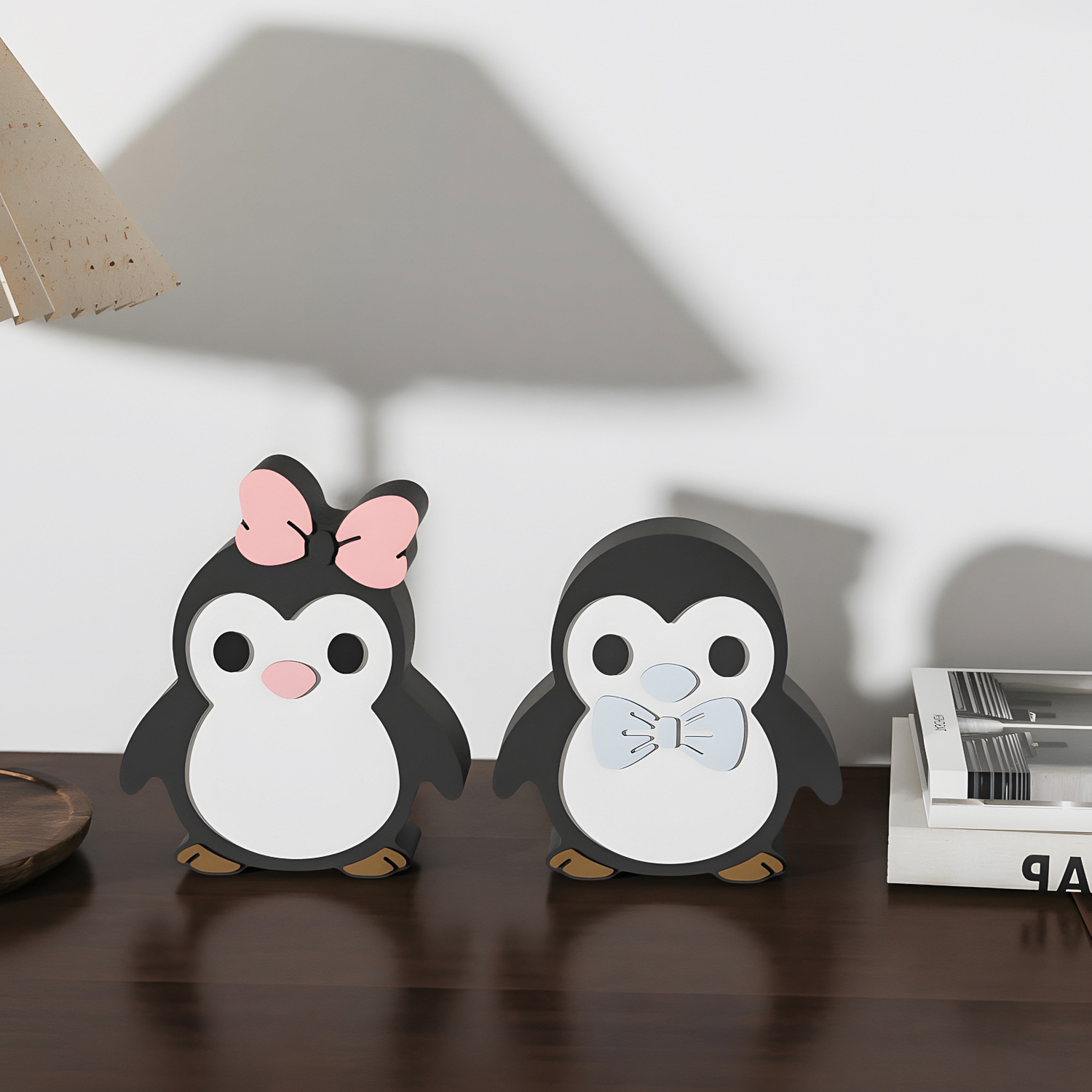 DIYペンギンカップルフィギュア樹脂型、家具装飾用、小型石膏 - Resin Art Tools のレビューと価格