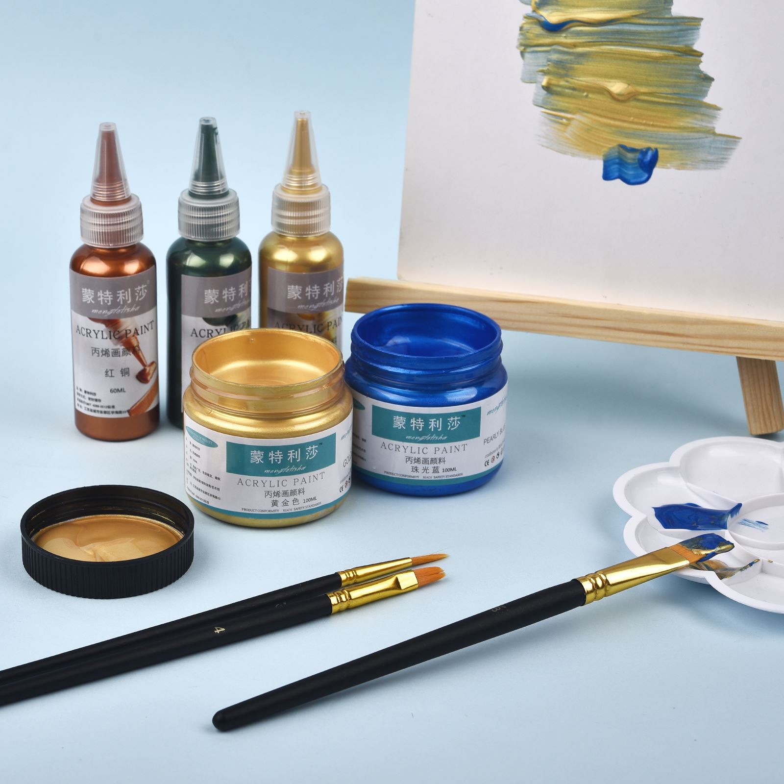 パールアクリルメタリックペイント,エポキシ樹脂アート顔料,ジ - Resin Art And Jewelry のレビューと価格