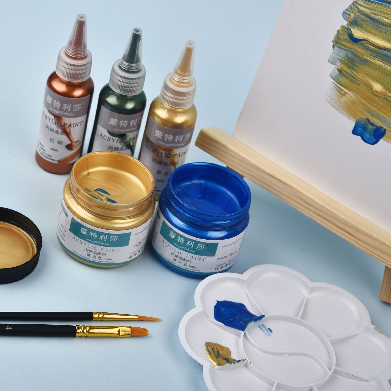 パールアクリルメタリックペイント,エポキシ樹脂アート顔料,ジ - Resin Art And Jewelry のレビューと価格