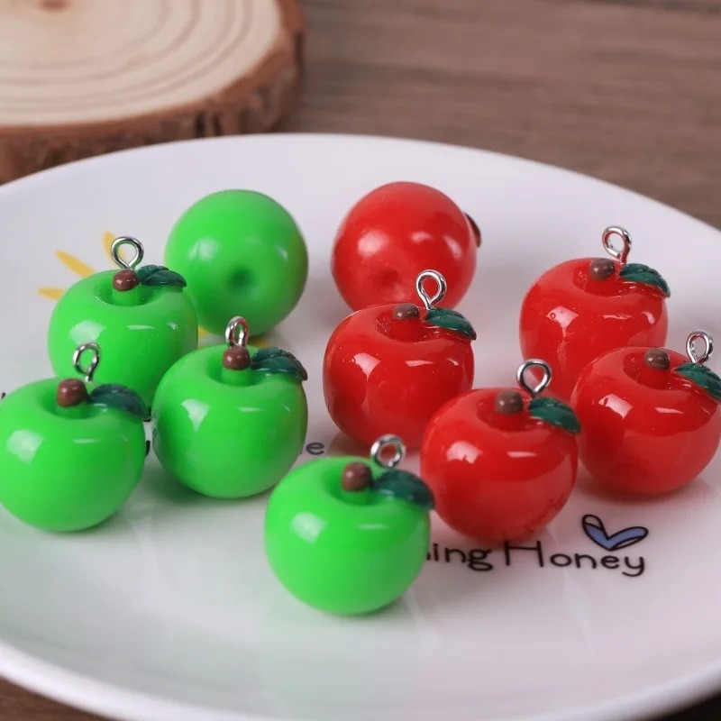 10 個リアルな 3D イチゴトマトアップルミニフルーツペン - Resin Art Diy のレビューと価格