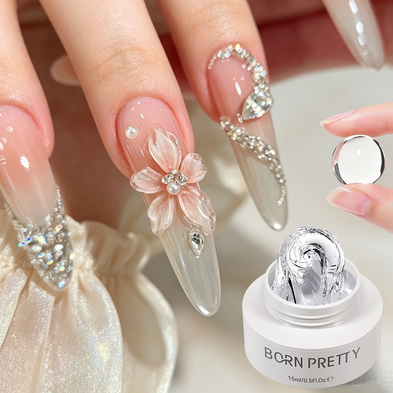BORN PRETTY 15ml ミルキーホワイト ハードジ - Uv Resin Clear Hard のレビューと価格
