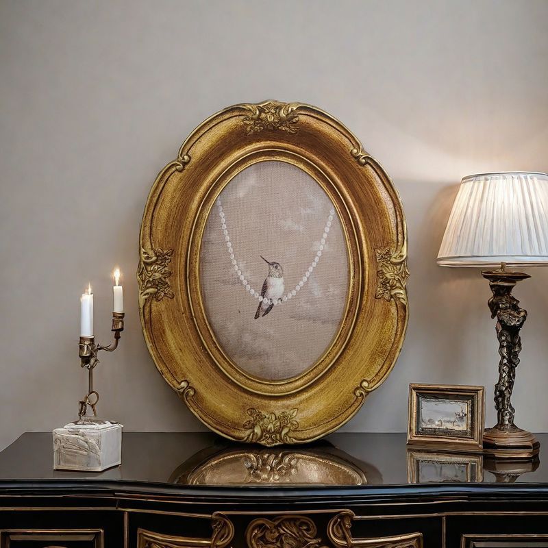 フランスのヴィンテージ風ウォールフォトフレームアート絵画装飾 - Background Resin Art のレビューと価格