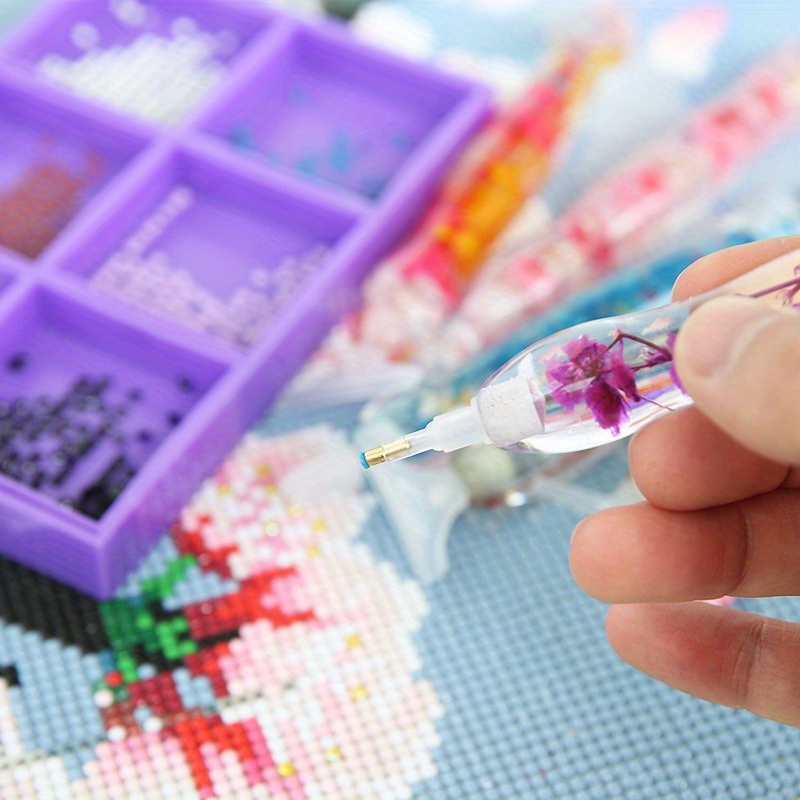 1セットフラワーデザイン樹脂製5Dダイヤモンドペインティング - Resin Art Diy のレビューと価格