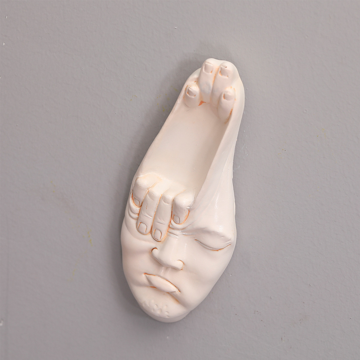 樹脂で作られた抽象的な顔,家の装飾,リビングルームの壁の装飾 - Background Resin Art のレビューと価格