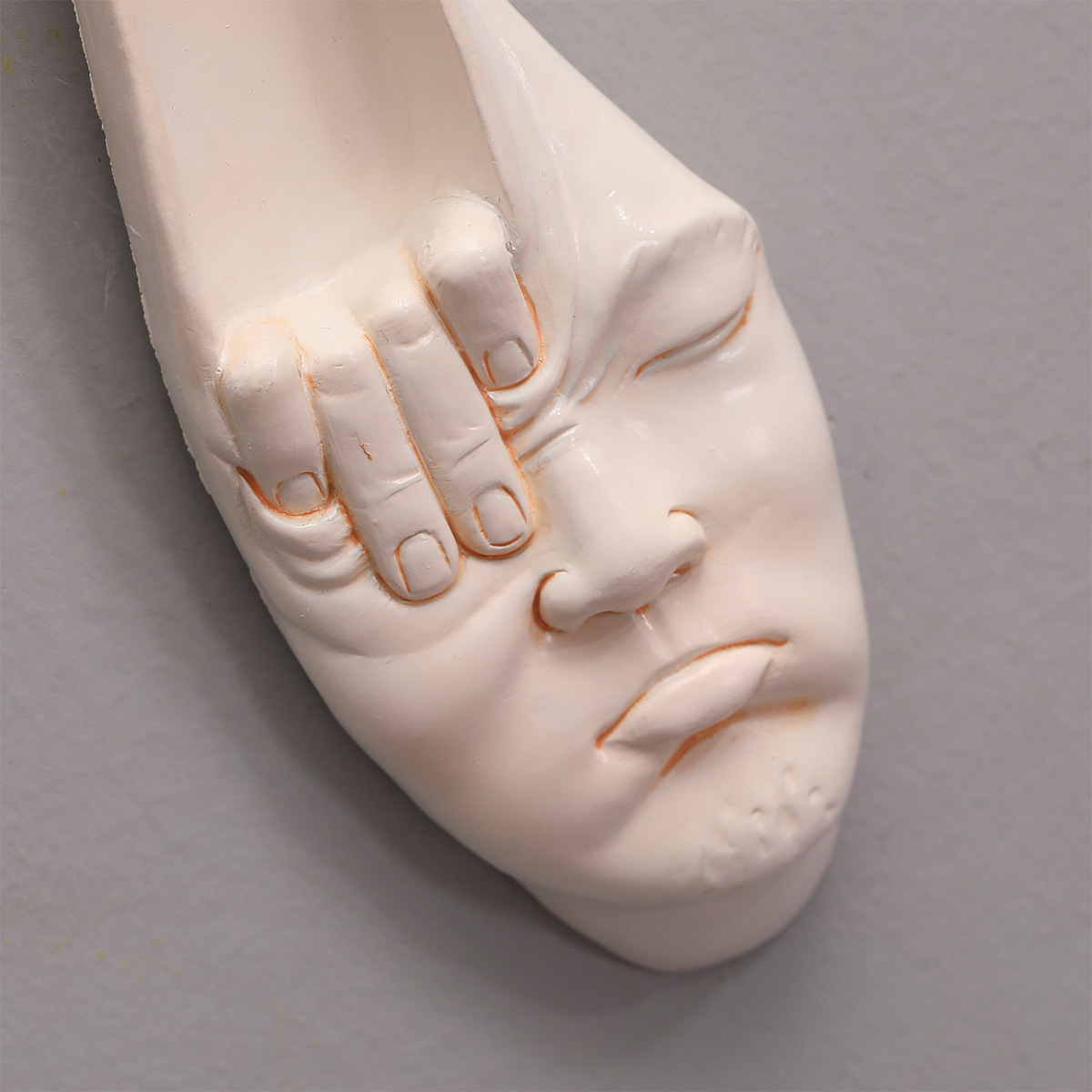 樹脂で作られた抽象的な顔,家の装飾,リビングルームの壁の装飾 - Background Resin Art のレビューと価格